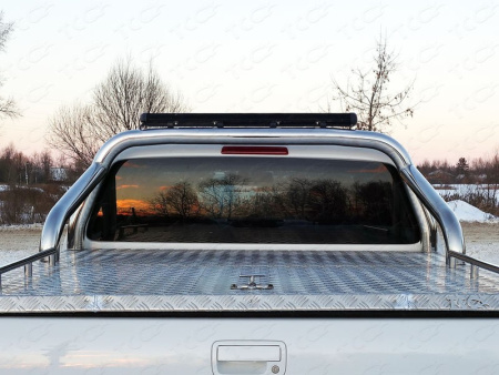 Volkswagen Amarok (16–) Рейлинг длинный (комплект)