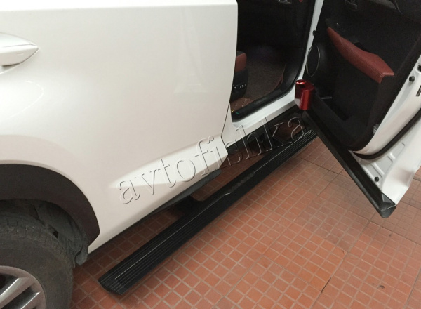 Lexus NX200 300h (15-17) (18-) штатные выезжающие электропороги автоматические