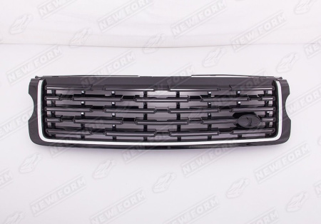 Land Rover Range Rover 4 поколение 2012 - 2017 Решетка радиатора дизайн 2023 года черная с серебром