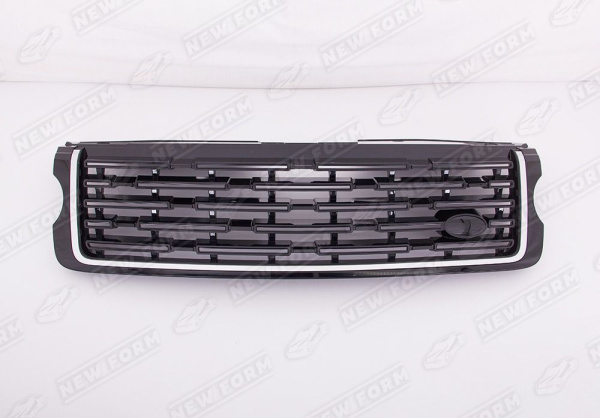 Land Rover Range Rover 4 поколение 2012 - 2017 Решетка радиатора дизайн 2023 года черная с серебром