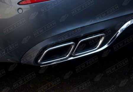 Mercedes-Benz E-Klasse W213 2016 - 2020 Диффузор заднего бампера 6.3 AMG с насадками на глушитель