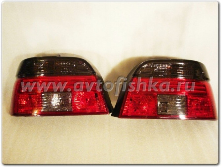 BMW 5 E39 фонари задние красно-тонированные, комплект 2 шт.
