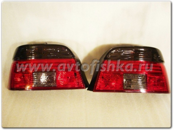 BMW 5 E39 фонари задние красно-тонированные, комплект 2 шт.
