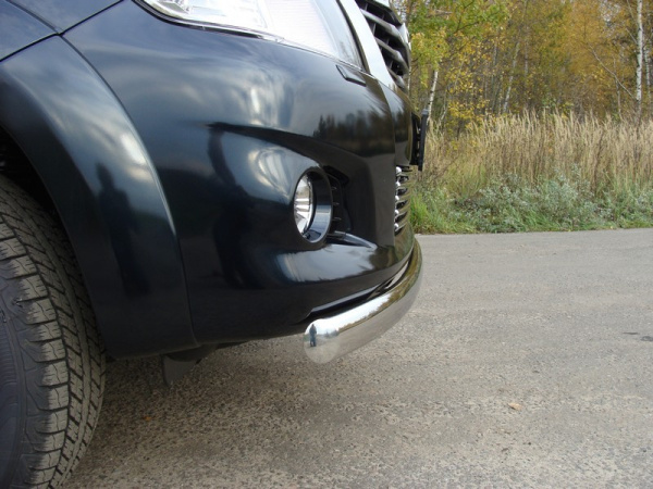 Toyota Hilux (12–) Защита передняя (овальная) 75х42 мм
