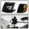 Ford Explorer (02-05) фары передние черные с поворотниками, комплект 2 шт.