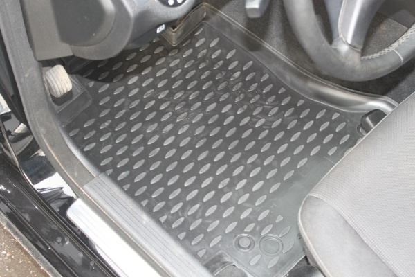 Коврики в салон MERCEDES-BENZ С-Class W204 2007-2014, 4 шт. (полиуретан)