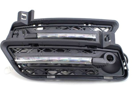 BMW X3 E83 (03-) дневные ходовые огни DRL переднего бампера, комплект 2 шт.