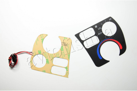 Toyota Celica V 1989-1993 светодиодные шкалы (циферблаты) на климат