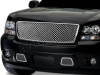Chevrolet Tahoe (07-14) решетки переднего бампера в буксировочные отверстия, в стиле Bentley, комплект 2 шт.