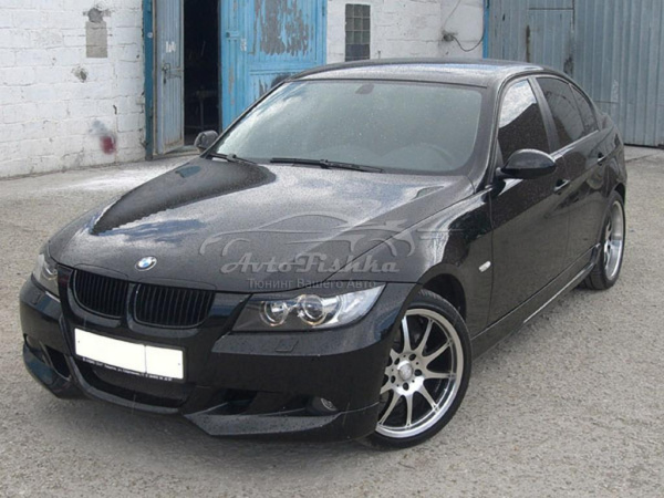 BMW 3 серия E90 (05-08) передняя юбка (накладка) AC Schnitzer