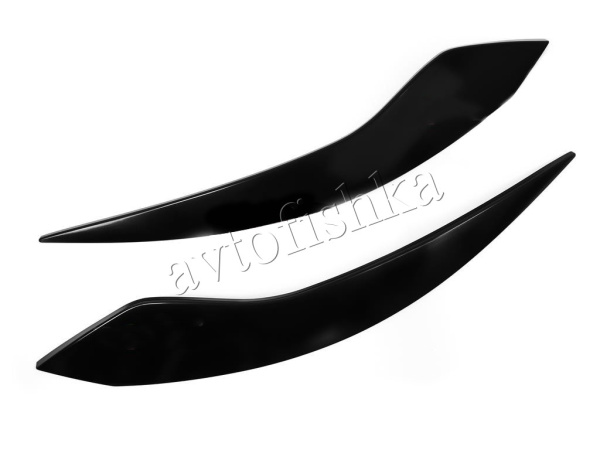 Ford Focus 3 (12 – 14) реснички на фары №2 узкие