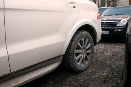 Mercedes ML-Class W166 (11-) Расширители арок AMG на кузов ML63 AMG (комплект, 8 частей)