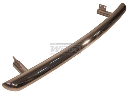 Mitsubishi Outlander (2012-) защита заднего бампера из нержавеющей стали, труба 60mm