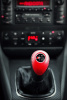 Ручка КПП 5 ступенчатая, красная, Audi S-Line A6 C5, A4 B5, RS4 B5 A8 D2