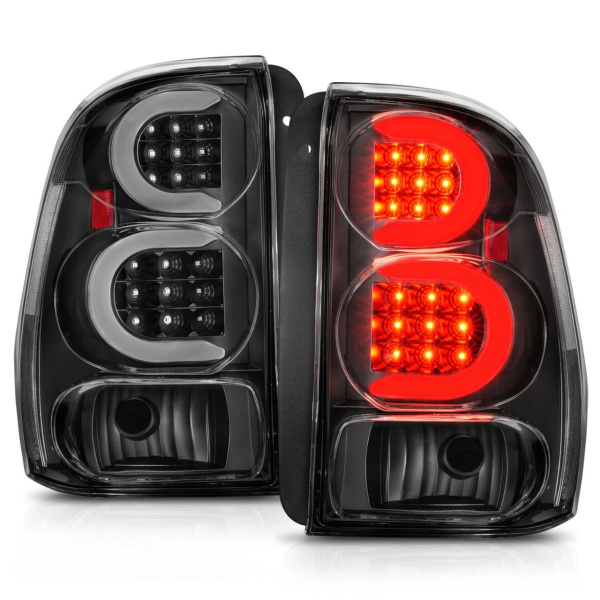 Chevrolet Trailblazer (01-09) фонари задние темные LED