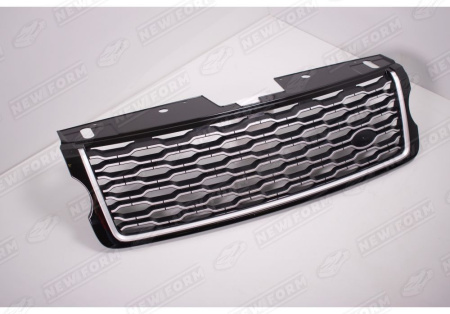 Land Rover Range Rover 4 поколение 2012 - 2017 Решетка радиатора стиль 2018 серебряная