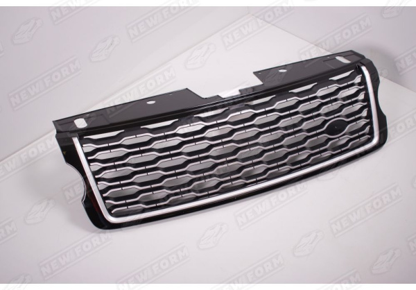 Land Rover Range Rover 4 поколение 2012 - 2017 Решетка радиатора стиль 2018 серебряная