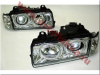 BMW 3 E36 (91-00) 2 дв. купе фары передние хромированные, со светящимися ободками с поворотниками, комплект лев.+ прав.
