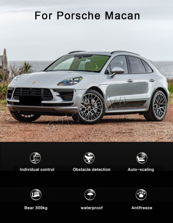 Macan (14-) выдвижные электропороги с LED подсветкой