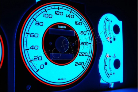 Mazda 323F BA светодиодные шкалы (циферблаты) на панель приборов