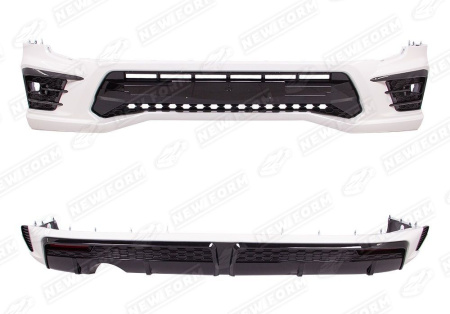 Toyota Land Cruiser LC 300 2021 - н.в. Обвес Modellista 2 белый