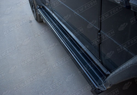 Mercedes-Benz G-Klasse W463 1990 - 2018 Пороги черные