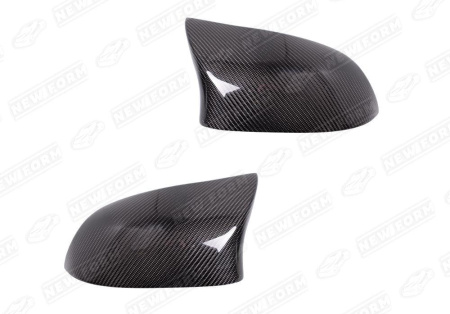 BMW X3 F25 рестайлинг 2014 - 2017 Крышки зеркал карбоновые