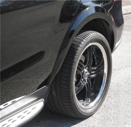 Mercedes ML-Class W166 (11-) Расширители арок AMG на кузов ML63 AMG (комплект, 8 частей)