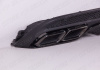 Mercedes-Benz C-Klasse W205 2014 - 2018 Диффузор заднего бампера 6.3 AMG черный с черными насадками
