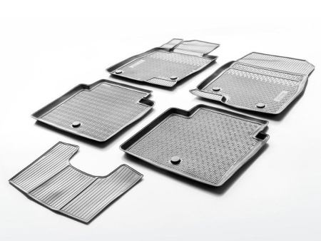 Mazda 6 (12–/15–) Коврики салона (полиуретан), чёрные