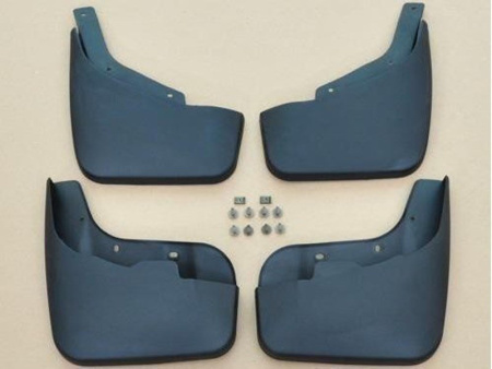 Audi Q7 (2006-) брызговики передних и задних крыльев, комплект 4 шт.