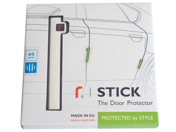 Защита дверей R-STICK (универсальная), белая, комплект.