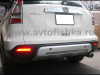 Honda CR-V (06-) пластиковая накладка на задний бампер, защита нижняя