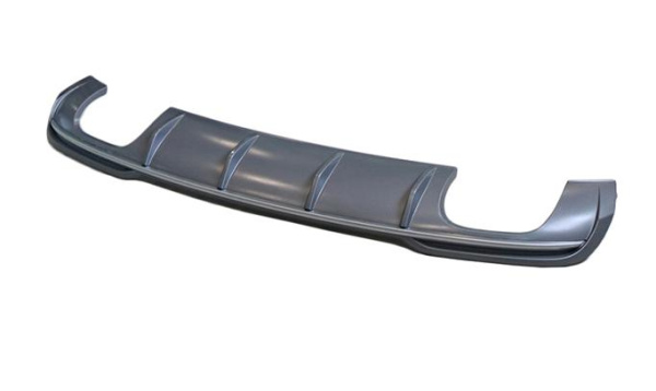 Задний диффузор S3 для Audi A3 седан S-line 2017-2020