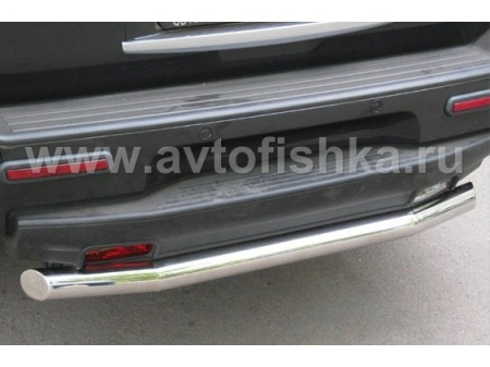 Infiniti QX56 (04-10) защита заднего бампера, труба 70 мм