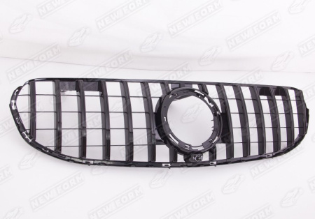 Mercedes-Benz GLC-Klasse X253 рестайлинг 2019 - 2023 Решетка радиатора AMG GT черная штатная комплектация