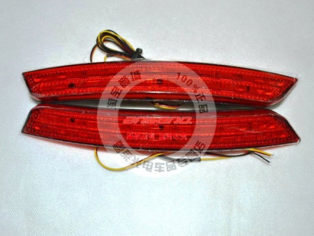 Ford Mondeo седан и универсал (07-11) катафоты заднего бампера со светодиодной подсветкой, в комплекте 2 шт.