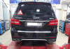 Mercedes-Benz GLS-Klasse X166 2015 - 2019 Насадки на глушители 6.3 AMG хром