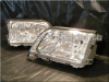 Mercedes S W140 (92-99) передние фары хромированные, комплект 2 шт.
