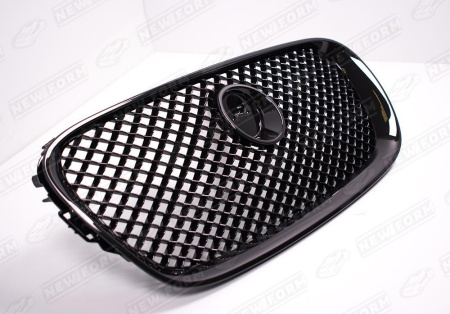 Jaguar XF 1 поколение 2007 - 2011 Решетка радиатора черная