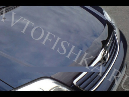 Дефлектор капота дымчатый Toyota Corolla седан, универсал 2002-2006