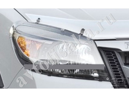 Защита передних фар прозрачная Ford Ranger 2010-2011