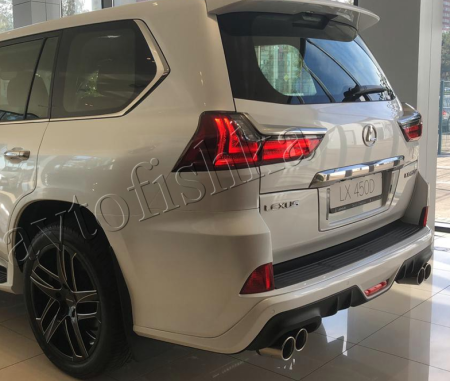 Lexus LX570 Задняя юбка HEMMES LEXUS LX570/450