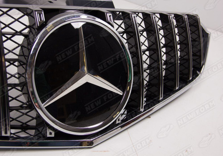 Mercedes-Benz E-Klasse C207 2009 - 2013 Решетка радиатора Panamerica хром