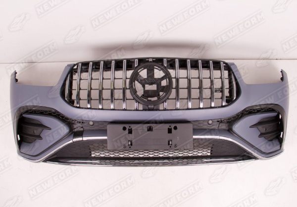 Mercedes-Benz GLE-Klasse V167 рестайлинг 2023 - н.в. Передний бампер 5.3 AMG хром