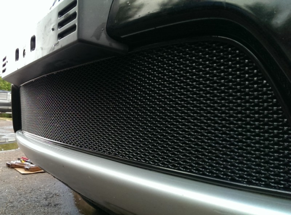 Mitsubishi Pajero Sport; L200 (10–13) Защита радиатора Premium, чёрная, низ