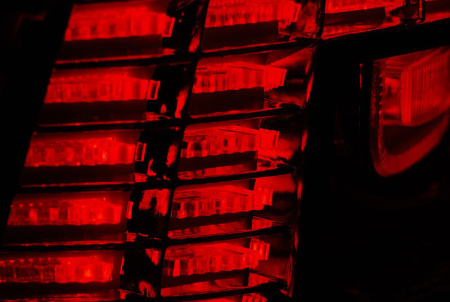 Volkswagen Passat B7 седан (11-) фонари задние светодиодные красно-тонированные, комплект 2 шт.