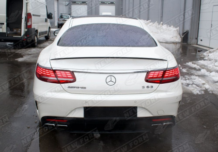 Mercedes-Benz S-Klasse C217 рестайлинг 2017 - н.в. Спойлер