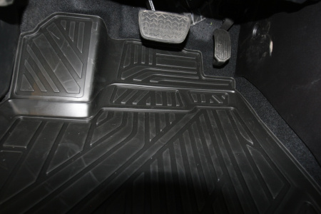 Коврики 3D в салон TOYOTA Highlander, 2014->, 5 шт. (полиуретан)