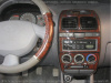 Декоративные накладки салона Hyundai Accent 2003-2005 полный набор, 15 элементов.